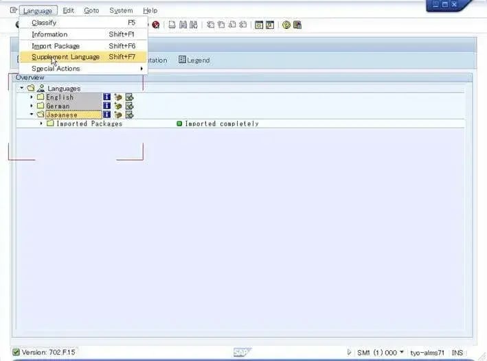 第2章：SolMan7.1 SP4 をインストールしよう（SAPinst後処理編） 46