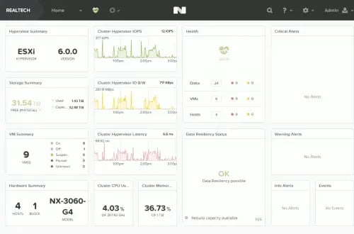 Nutanix Web管理画面(Prism)：SAP on Nutanix 1
