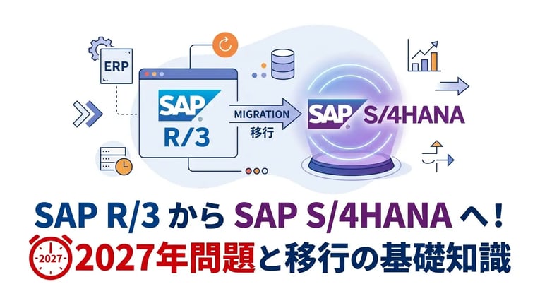 SAP R/3とは?基礎知識から歴史、後継システムへの移行まで徹底解説