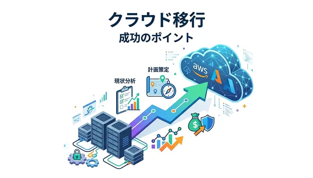 クラウド移行を成功に導く手順とは？ビジネス変革を実現するステップを徹底解説