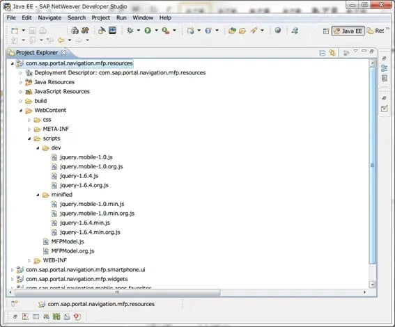 Netweaver PortalにおけるMobile（iPhone）環境を触ってみました。 9