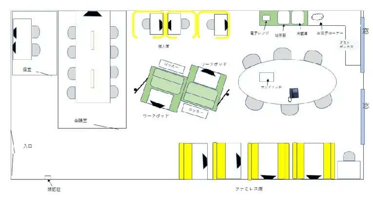 東京新オフィス&大阪オフィスワークポット紹介 5
