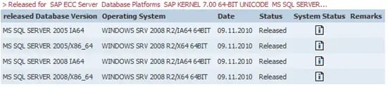SAP環境でWindows Server 2008 R2がサポートされました！ 1