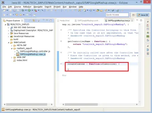 【第3回】SAPUI5とSAP Netweaver Gatewayによるマッシュアップ開発入門(SAPUI5編) 17