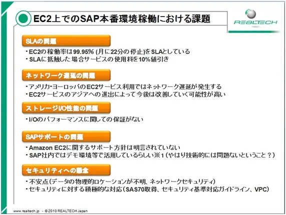 まとめ:Amazonクラウド- AWS/EC2でSAP環境構築(10/10) 3