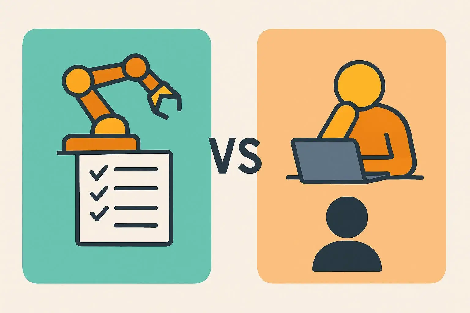 自動化に適した業務とそうでない業務