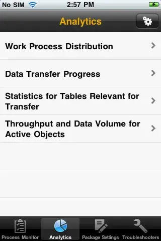 【iPhone アプリ】SAP TDMS Manager 2