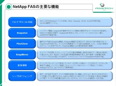 【NetApp+SAP】SAP環境で活用できるFASの機能と技術要点 1