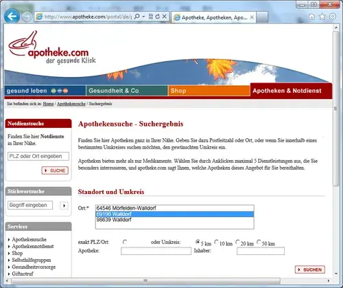 ドイツでiPhoneを駆使して車で薬局に行く in Walldorf 2