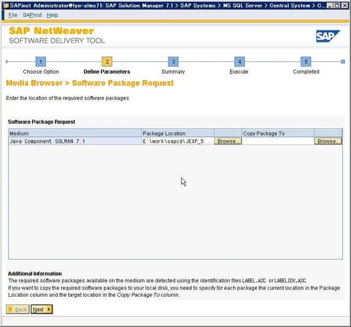 第1章:SolMan7.1 SP4 をインストールしよう(SAPinst編) 4