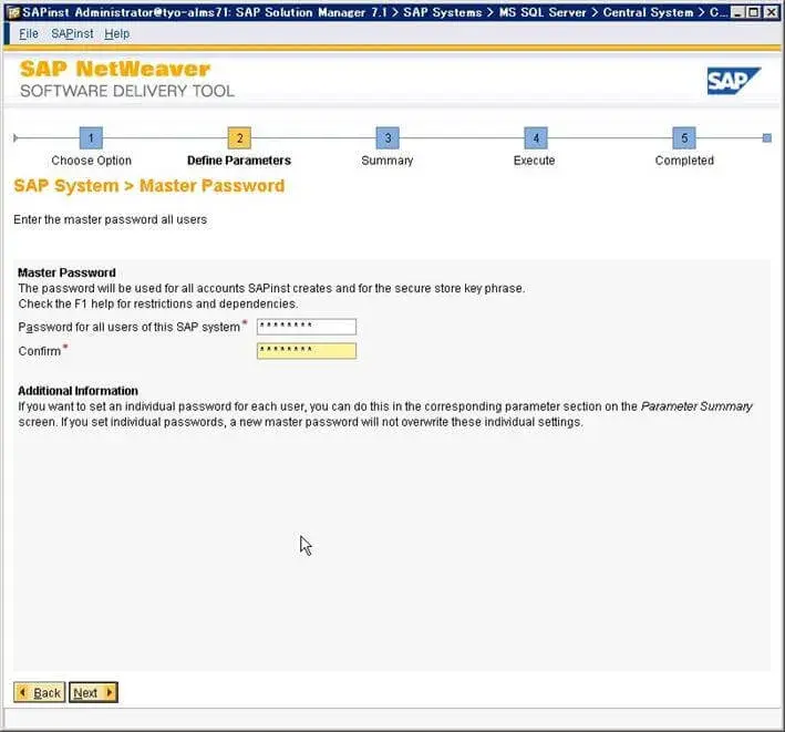 第1章:SolMan7.1 SP4 をインストールしよう(SAPinst編) 9