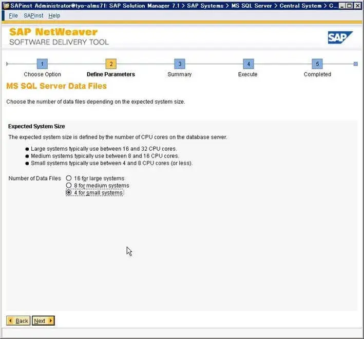 第1章:SolMan7.1 SP4 をインストールしよう(SAPinst編) 20