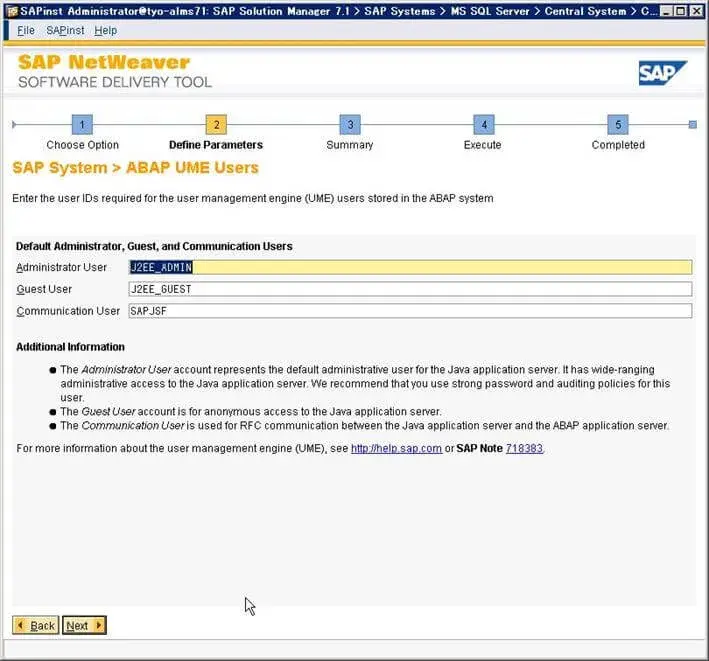 第1章:SolMan7.1 SP4 をインストールしよう(SAPinst編) 27