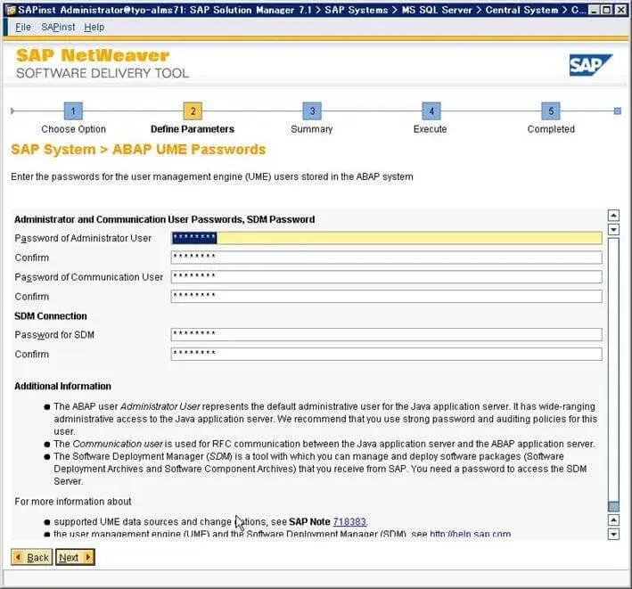 第1章:SolMan7.1 SP4 をインストールしよう(SAPinst編) 28
