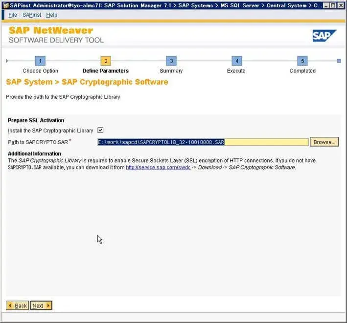 第1章:SolMan7.1 SP4 をインストールしよう(SAPinst編) 30
