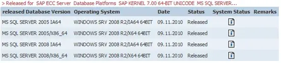 SAP環境でWindows Server 2008 R2がサポートされました! 1